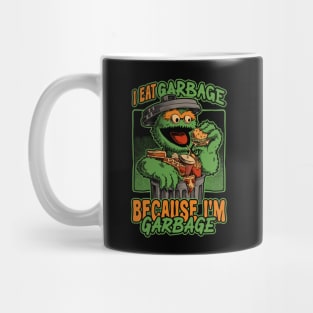 I'm Garbage - Funny Fastfood Puppet Mug